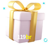 Receba seus bônus de boas-vindas no 119br